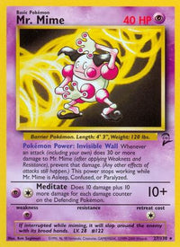 Mr. Mime (27/130)  - Base Set 2