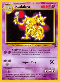 Kadabra (46/130)  - Base Set 2