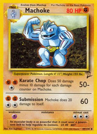 Machoke (49/130)  - Base Set 2