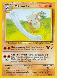 Marowak (52/130)  - Base Set 2