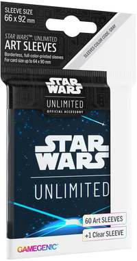 Star Wars Unlimited: Art Sleeves – Back Blue