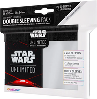 Star Wars Unlimited: Double Sleeving Pack – Back Red