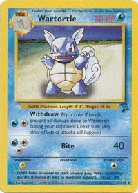 Wartortle (63/130)  - Base Set 2