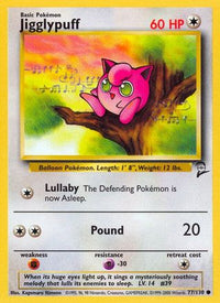 Jigglypuff (77/130)  - Base Set 2