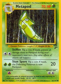 Metapod (81/130)  - Base Set 2