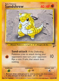 Sandshrew (91/130)  - Base Set 2