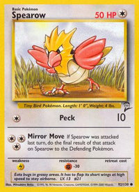 Spearow (92/130)  - Base Set 2