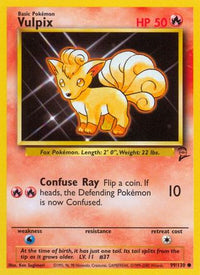 Vulpix (99/130)  - Base Set 2