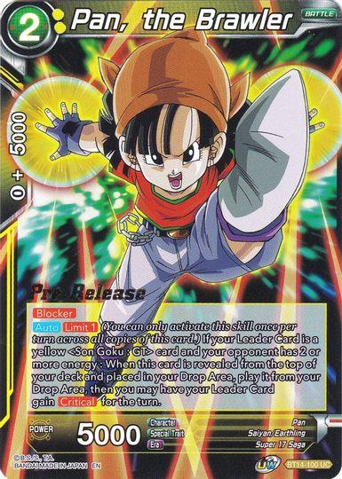 Pan, the Brawler (BT14-100) [Cross Spirits Prerelease Promos] - POKÉ JEUX