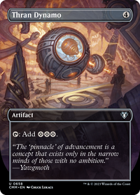 Thran Dynamo (Borderless Alternate Art) [Commander Masters]