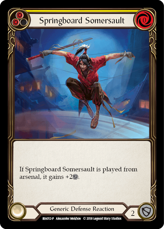 Springboard Somersault [IRA012-P] (Ira Welcome Deck) 1st Edition Normal - POKÉ JEUX