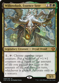 Willowdusk, Essence Seer [Commander 2021]