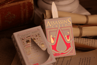 Assassin's Creed Legacy Playing Cards| WHITE HIDDEN BLADE (Pre-Order)