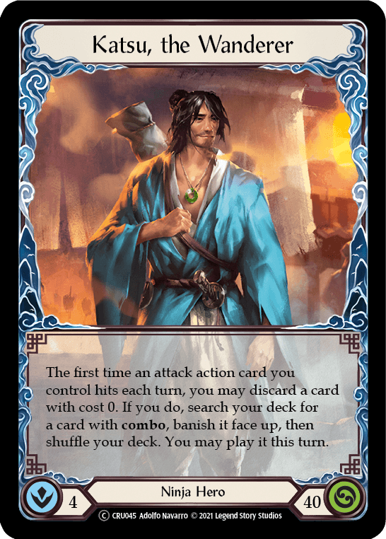 Katsu, the Wanderer [U-CRU045] (Crucible of War Unlimited) Unlimited Normal - POKÉ JEUX