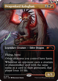 Dragonlord Kolaghan (1972) (SLD-1972) - Secret Lair Drop Series