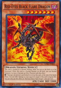Red-Eyes Black Flare Dragon [LDK2-ENJ02] Common - POKÉ JEUX