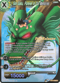 Son Goku, Forever in Our Memories (BT11-093) [Vermilion Bloodline Prerelease Promos] - POKÉ JEUX