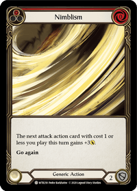 Nimblism (Red) [U-WTR218] (Welcome to Rathe Unlimited) Unlimited Rainbow Foil - POKÉ JEUX