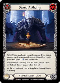 Stamp Authority [U-CRU028] (Crucible of War Unlimited) Unlimited Normal - POKÉ JEUX