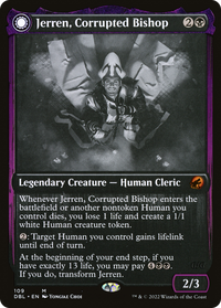 Jerren, Corrupted Bishop // Ormendahl, the Corrupted [Innistrad: Double Feature]