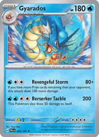 Gyarados (Cosmo Holo) (43/193) - Miscellaneous Cards & Products Holofoil