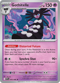 Gothitelle (123/086) - SV White Flare Holofoil