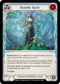 Bramble Spark (Blue) [ELE087] (Tales of Aria) 1st Edition Normal - POKÉ JEUX