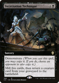 Incarnation Technique (Extended Art) [Commander 2021]