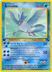 Articuno (17/62)  - Fossil Unlimited