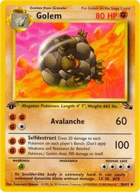 Golem (36/62)  - Fossil Unlimited