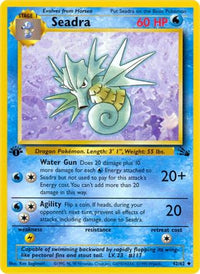 Seadra (42/62)  - Fossil Unlimited