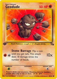 Geodude (47/62) [Fossile 1ère édition] 