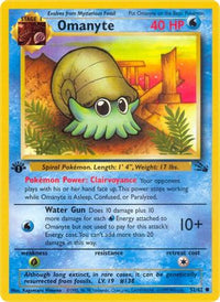 Omanyte (52/62)  - Fossil Unlimited