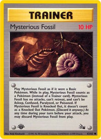 Mysterious Fossil (62/62)  - Fossil Unlimited