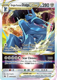 Origin Forme Dialga VSTAR (SWSH256) [Épée et Bouclier : Black Star Promos] 