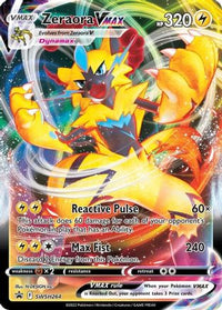 Zeraora VMAX (SWSH264/307)  - SWSH Sword & Shield Promo Cards Holofoil