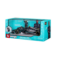 1:24 FORMULA RACING WITH DRIVER MERCEDES HAMILTON (EN) (Special Order)