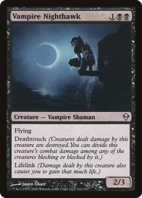 Vampire Nighthawk [Zendikar]