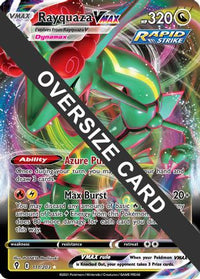 Rayquaza VMAX (111/203) (carte géante) [Épée et bouclier : ciel en évolution] 