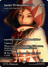 Loran of the Third Path (FCA-024) - FINAL FANTASY: Through the Ages / Garnet Til Alexandros 17th (Borderless)