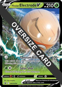 Hisuian Electrode V SWSH294 (SWSH294) - Jumbo Cards Holofoil