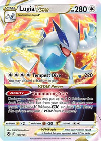 Lugia VSTAR (139/195)  - SWSH12 Silver Tempest Holofoil
