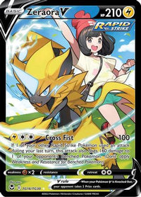 Zeraora V (TG16/30)  - SWSH12 Silver Tempest Trainer Gallery Holofoil