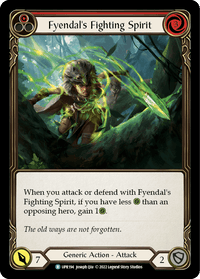 Fyendal's Fighting Spirit (Red) [UPR194] (Uprising) Rainbow Foil - POKÉ JEUX