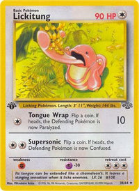Lickitung (38/64) - Jungle 1st Edition