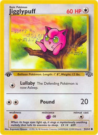 Jigglypuff (54/64) - Jungle 1st Edition