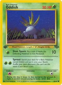 Oddish (58/64)  - Jungle Unlimited
