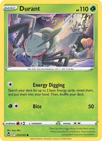 Durant (013/195) [Épée et Bouclier : Tempête d'Argent] 