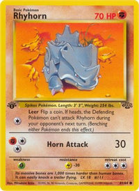 Rhyhorn (61/64) [Jungle 1ère édition] 
