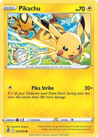 Pikachu (49/195)  - SWSH12 Silver Tempest